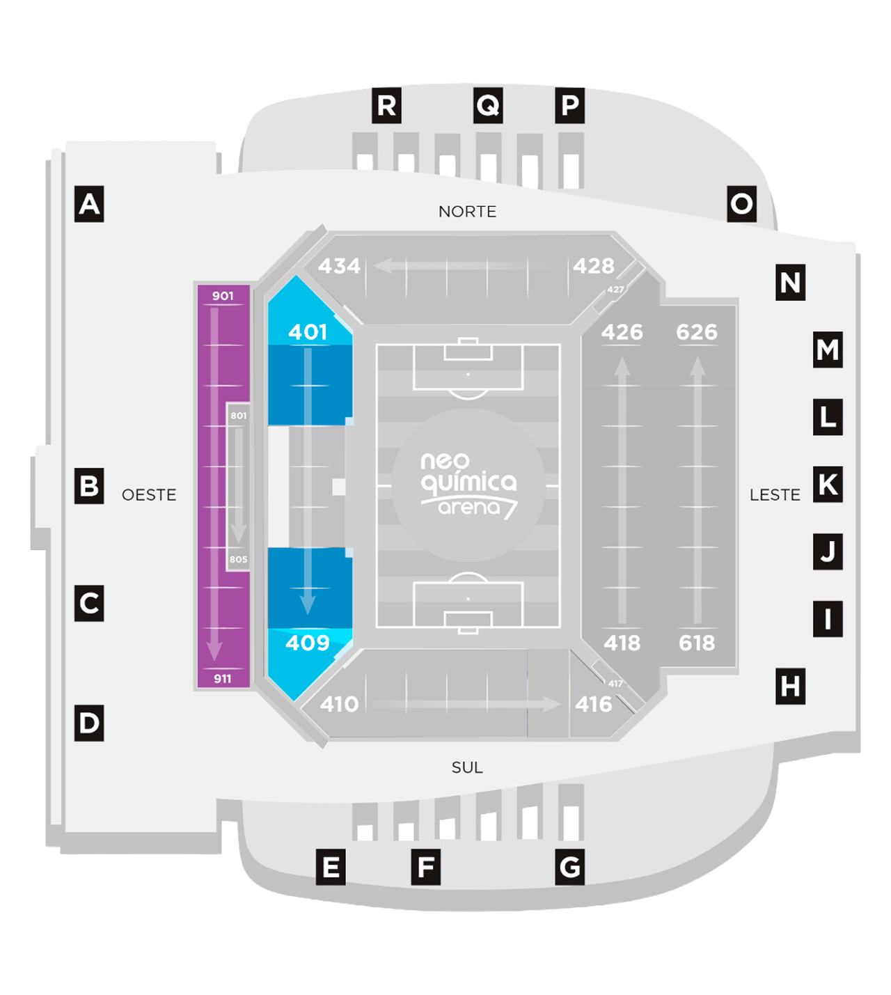 Mapas dos planos MEU AMOR